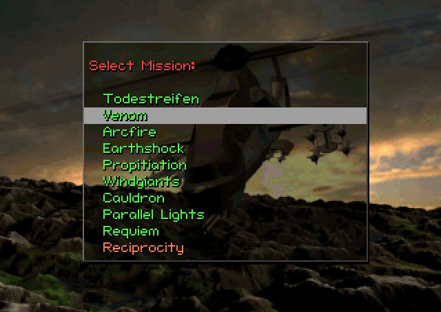 Скриншот из игры Comanche: Maximum Overkill под номером 8