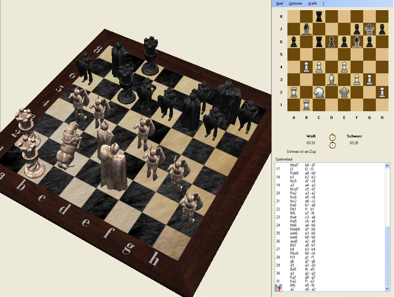 Скриншот из игры Colossus Chess под номером 2