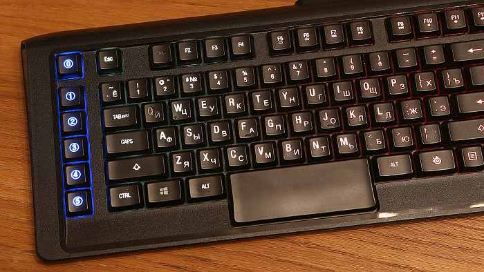 Обзор игровой клавиатуры SteelSeries Apex M800