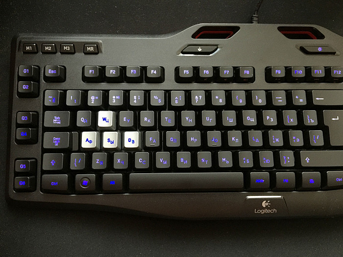 Обзор игровой клавиатуры Logitech G105