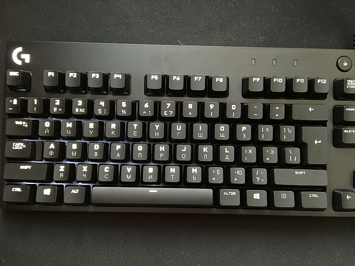 Обзор игровой клавиатуры Logitech G610 Orion Brown