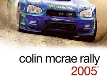 Обложка для игры Colin McRae Rally 2005