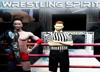 Обложка для игры Wrestling Spirit