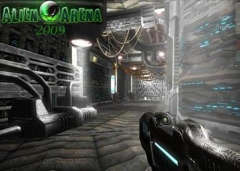 Обложка для игры Alien Arena 2009