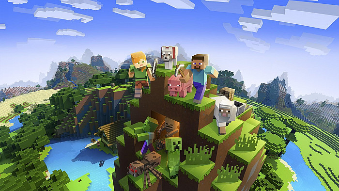 Обложка к игре Minecraft