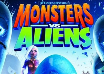 Обложка для игры Monsters vs. Aliens: The Videogame