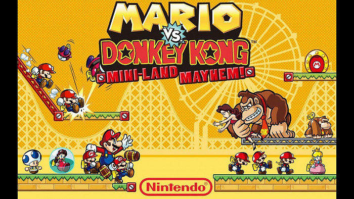 Обложка для игры Mario vs. Donkey Kong: Mini-Land Mayhem