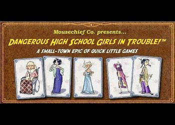 Обложка для игры Dangerous High School Girls in Trouble!