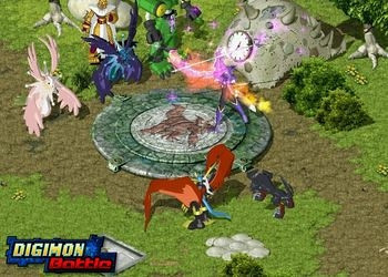 Обложка игры Digimon Battle