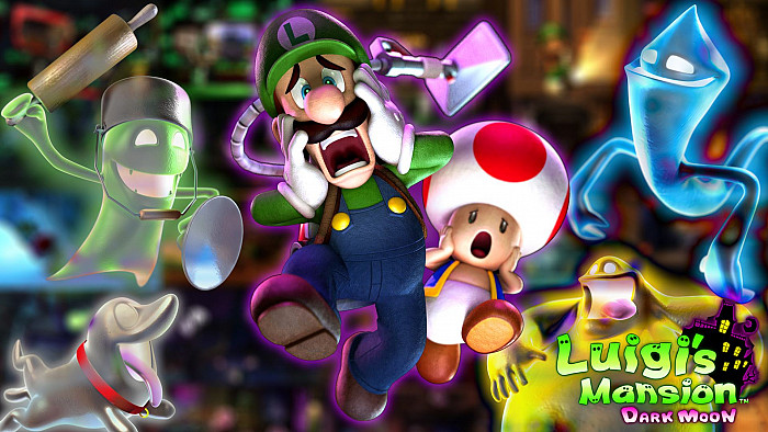 Обложка для игры Luigi's Mansion: Dark Moon