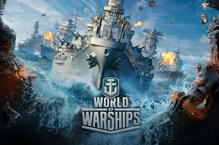 Обложка к игре World of Warships