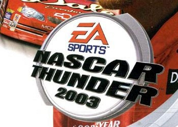 Обложка для игры NASCAR Thunder 2003