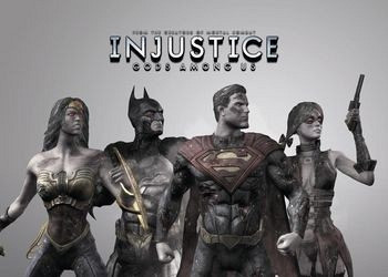 Обложка для игры Injustice: Gods Among Us - Blackest Night