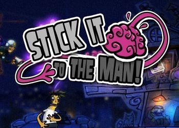 Обложка игры Stick It To The Man!