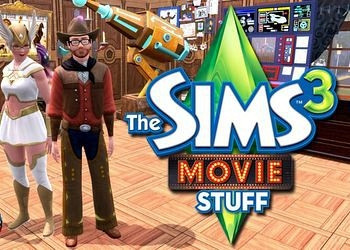 Обложка для игры Sims 3: Movie Stuff, The