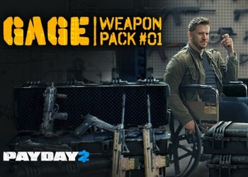 Обложка для игры PayDay 2: Gage Weapon Pack #01