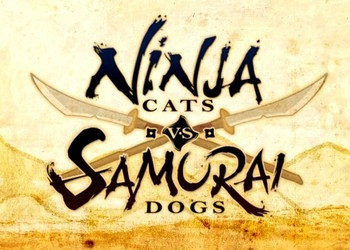 Обложка для игры Ninja Cats vs Samurai Dogs