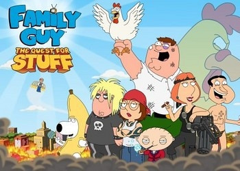Обложка для игры Family Guy: The Quest for Stuff