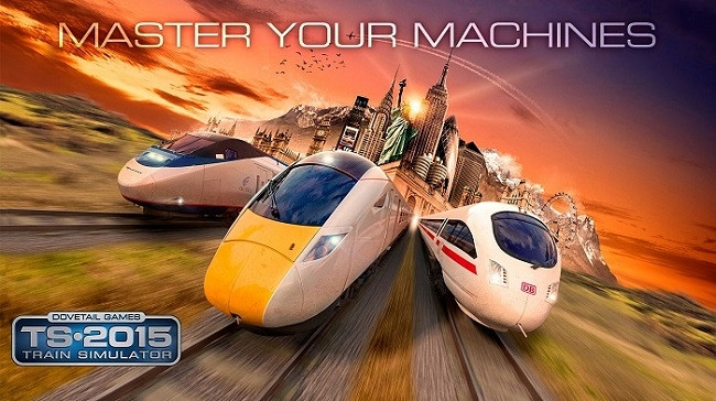 Обложка для игры Train Simulator 2015