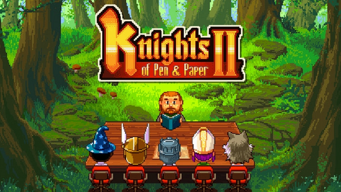 Обложка для игры Knights of Pen and Paper 2