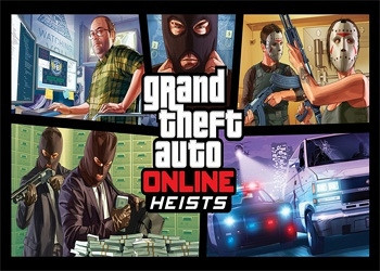 Обложка для игры Grand Theft Auto Online: Heists