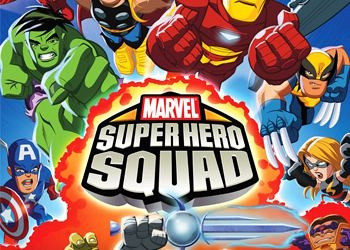 Обложка игры Marvel Super Hero Squad