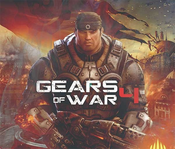 Обложка для игры Gears of War 4