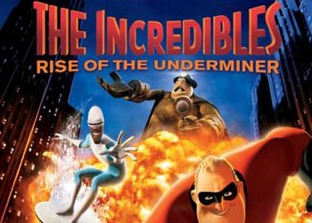 Обложка к игре Incredibles: Rise of the Underminer, The
