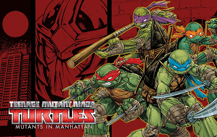 Обложка игры Teenage Mutant Ninja Turtles: Mutants in Manhattan