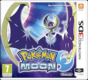 Обложка для игры Pokemon Moon