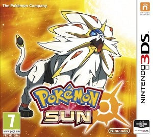 Обложка для игры Pokemon Sun