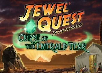 Обложка для игры Jewel Quest Mysteries: Curse of the Emerald Tear