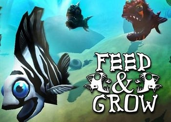 Обложка для игры Feed and Grow: Fish