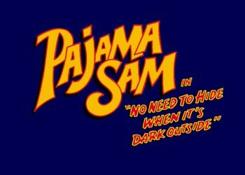 Обложка для игры Pajama Sam in «No Need to Hide When It's Dark Outside»