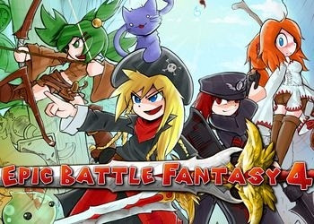 Обложка для игры Epic Battle Fantasy 4