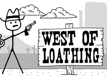 Обложка для игры West of Loathing