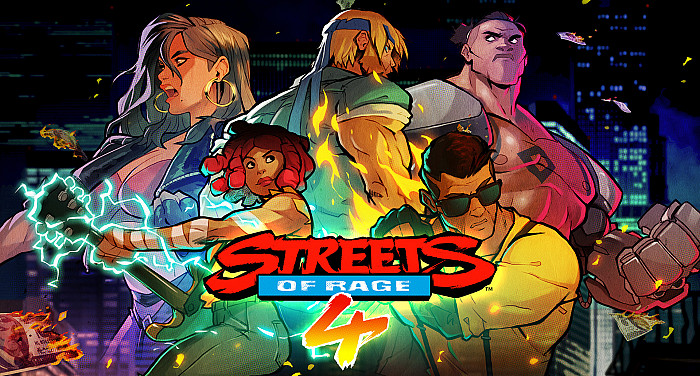 Обложка к игре Streets of Rage 4