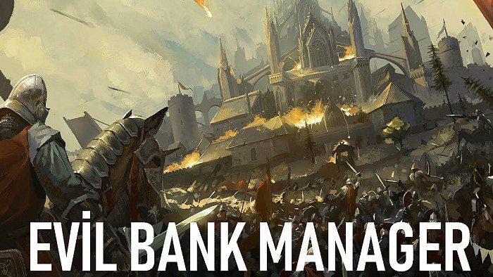 Обложка для игры Evil Bank Manager