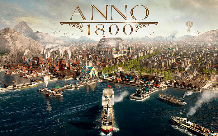 Обложка к игре Anno 1800