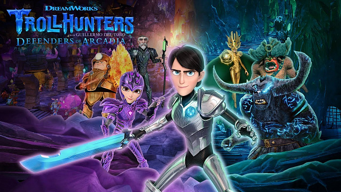 Обложка для игры Trollhunters Defenders of Arcadia