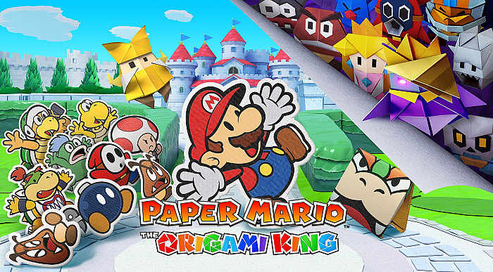 Обложка к игре Paper Mario: The Origami King