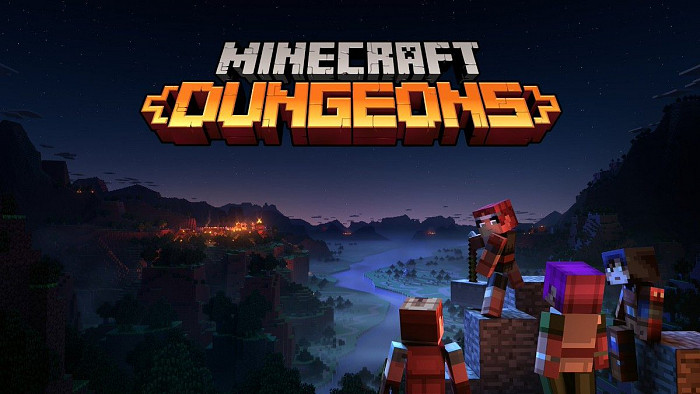 Обложка для игры Minecraft Dungeons