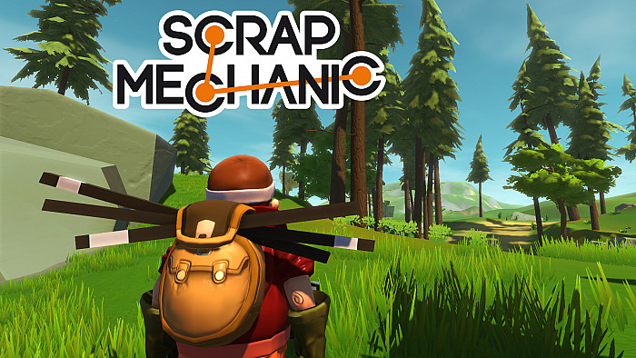 Обложка игры Scrap Mechanic