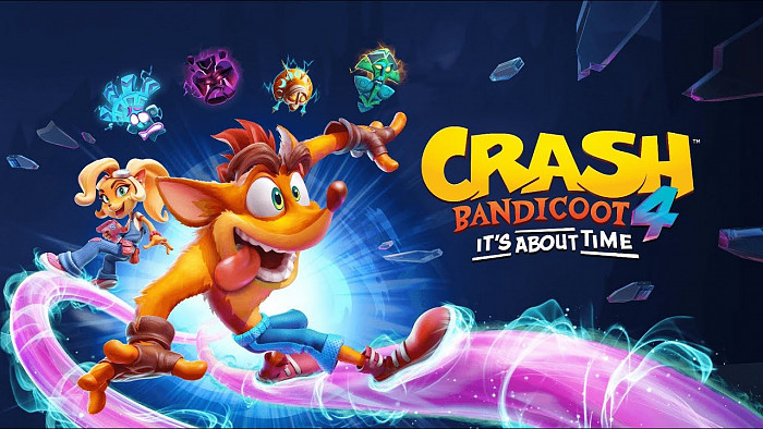 Обложка для игры Crash Bandicoot 4: It's About Time