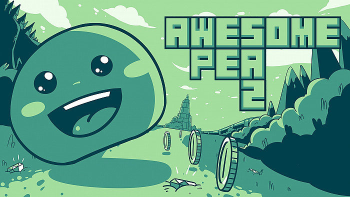Обложка для игры Awesome Pea 2