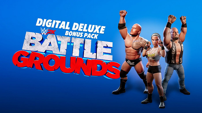 Обложка для игры WWE 2K Battlegrounds