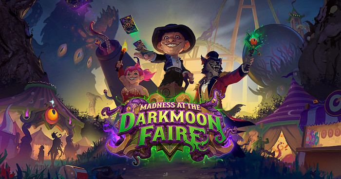 Обложка к игре Hearthstone: Darkmoon Faire