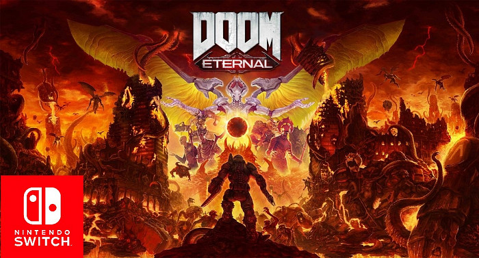Обложка к игре DOOM Eternal (Switch)