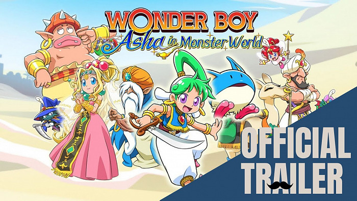 Обложка для игры Wonder Boy: Asha in Monster World