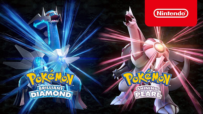Обложка для игры Pokemon Brilliant Diamond and Shining Pearl